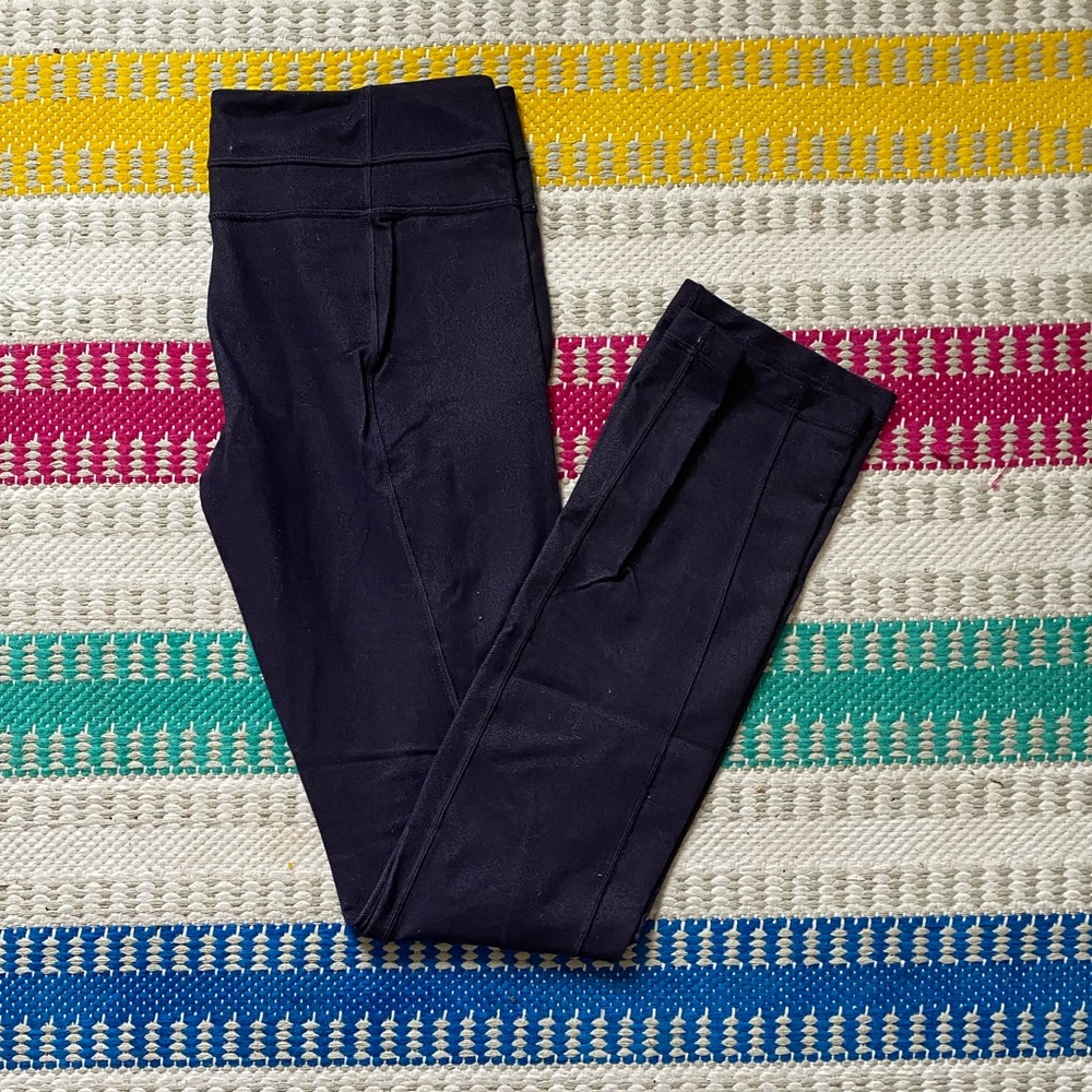 Lululemon blue slum denim groove pant